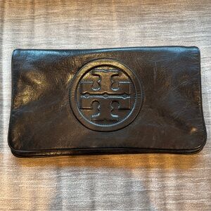 Tory Burch Black Reva Clutch